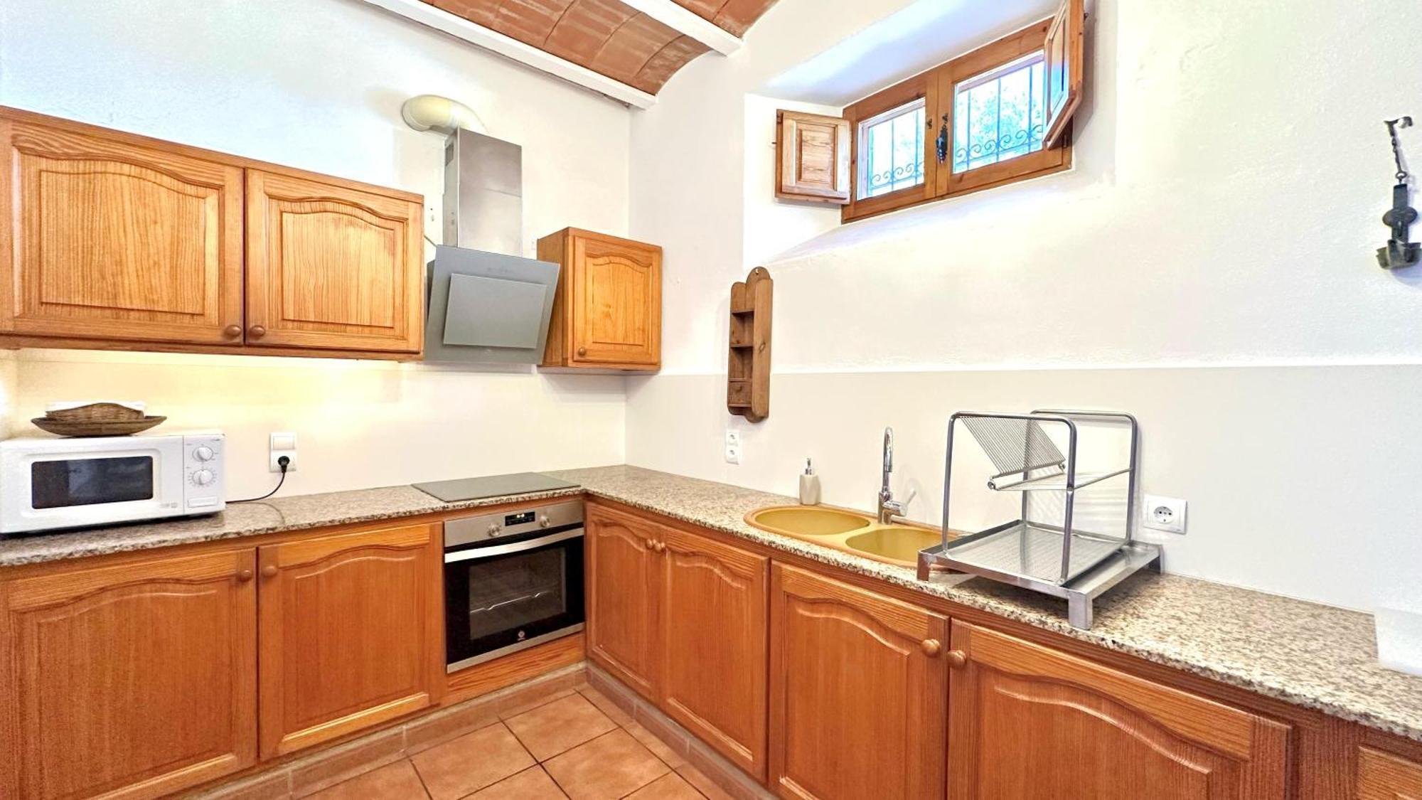 סאנט מיגל דה באלאנסט Casa Can Lluc Con Piscina, Jardin Y Vista Al Campo מראה חיצוני תמונה
