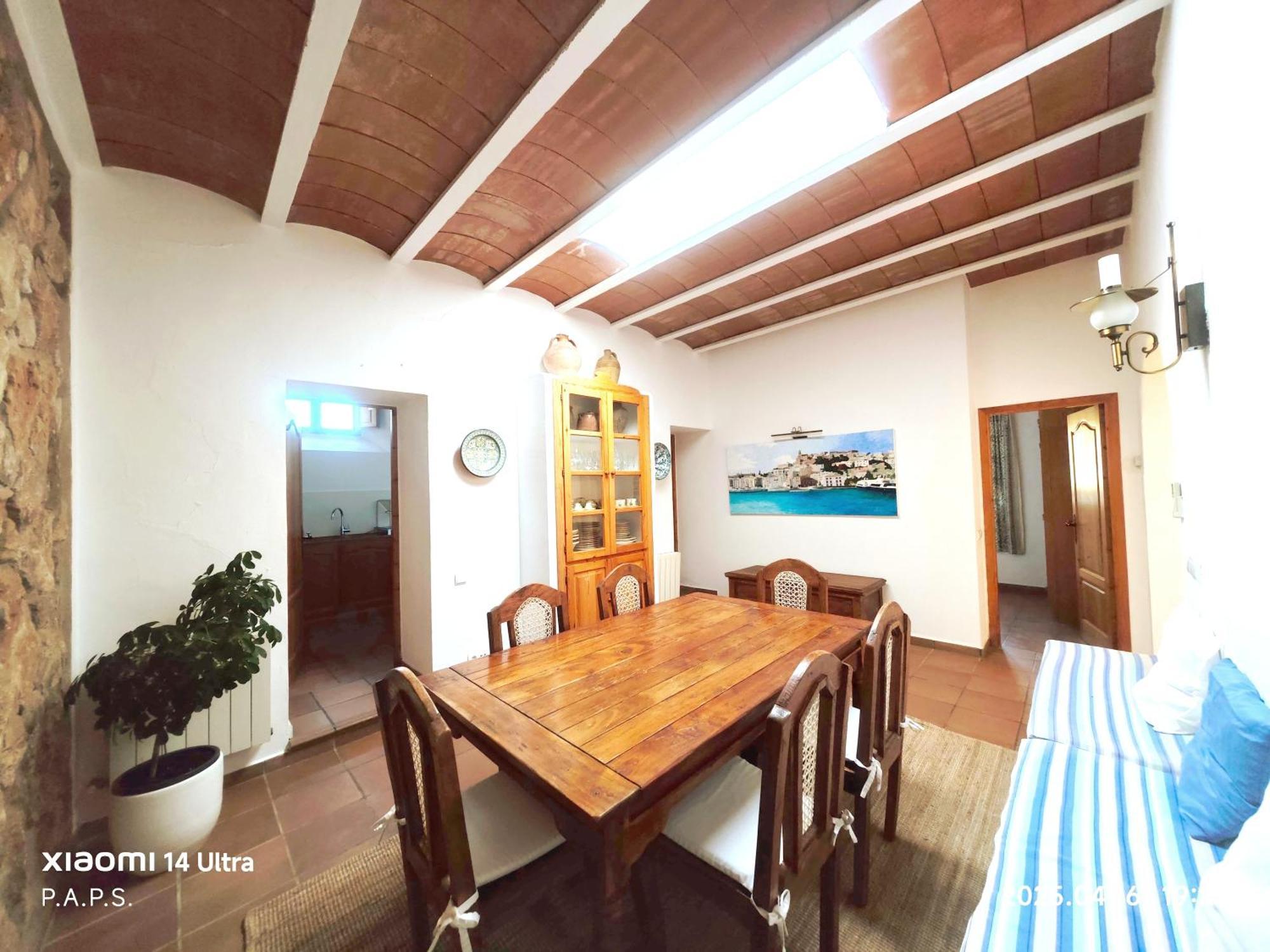 סאנט מיגל דה באלאנסט Casa Can Lluc Con Piscina, Jardin Y Vista Al Campo מראה חיצוני תמונה